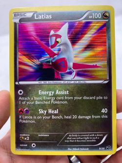 Pokémon TCG Latias 9/20 Holo Ultra Rare 2012 Dragon Vault