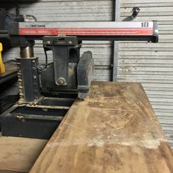 Sears Craftsman Radial Saw 10”