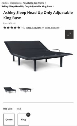 KiNG size bed frame