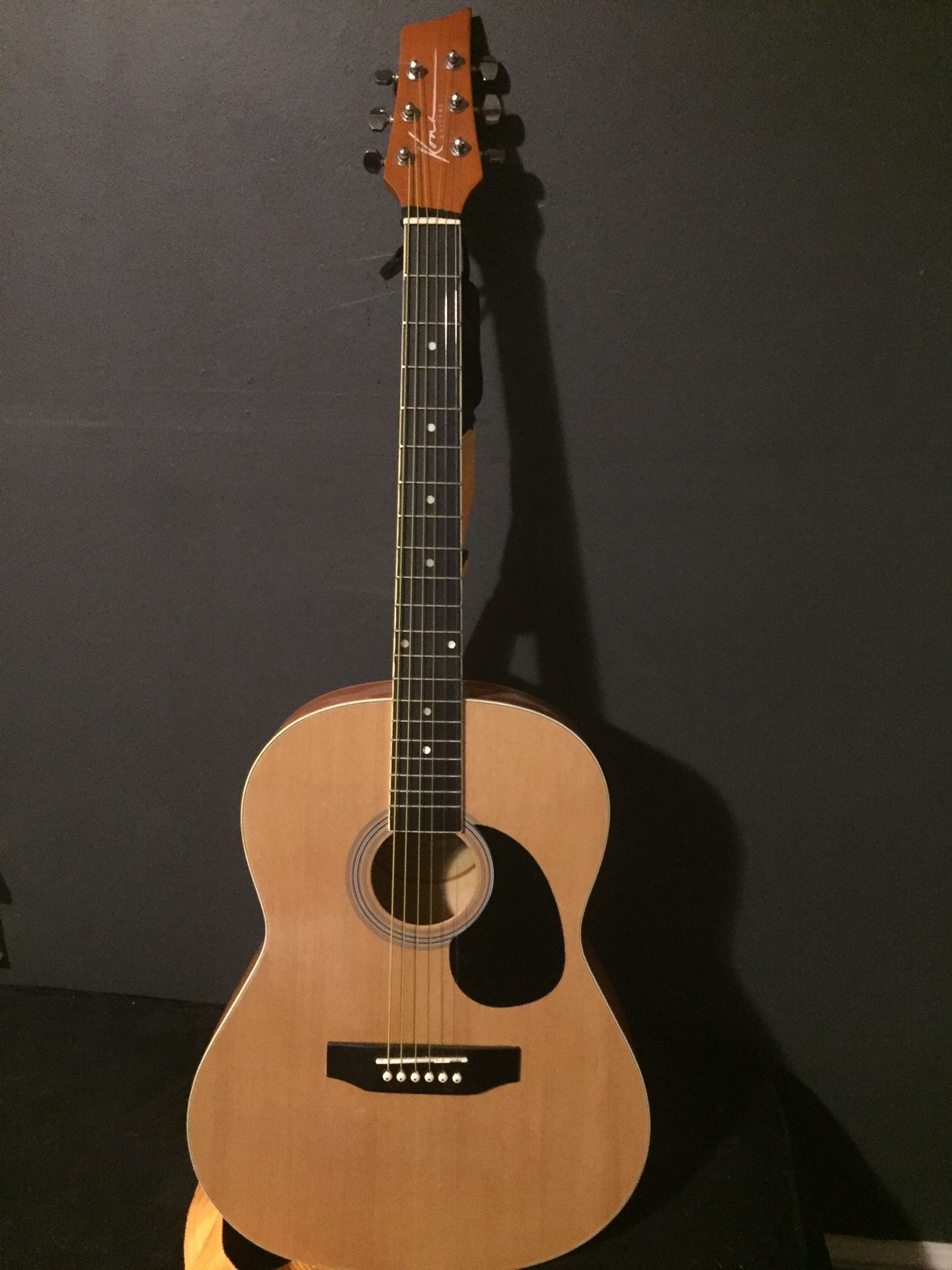Kona Acoustic Guitar with strap