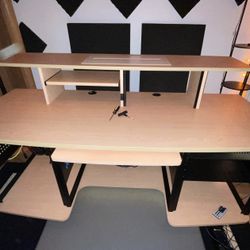 Professional Workstation Production Desk Spacious Model