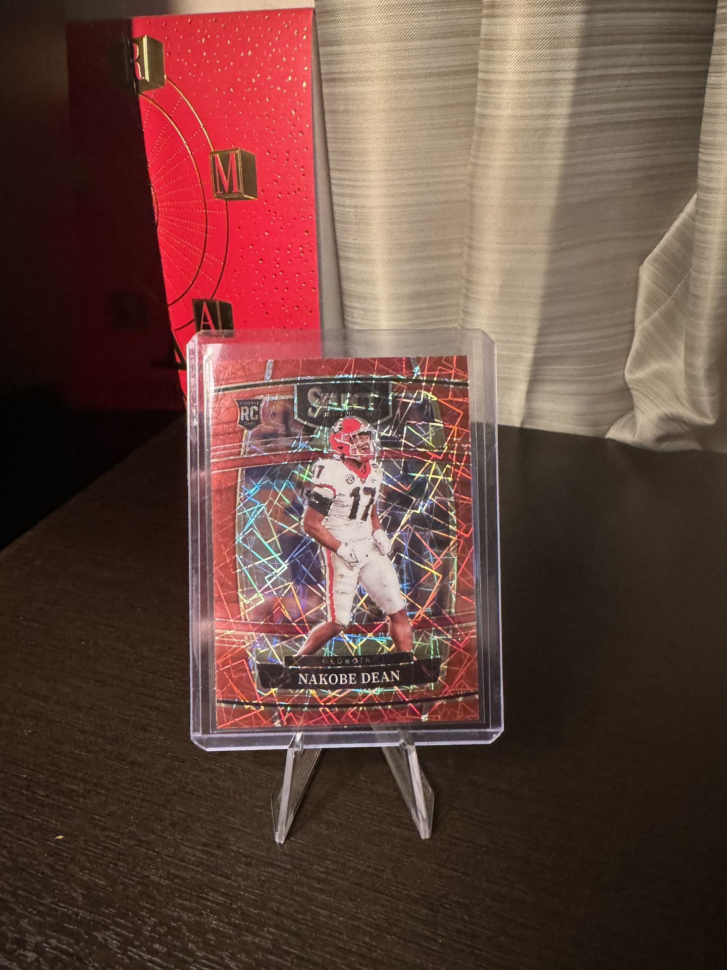 Nakobe Dean Rookie Red