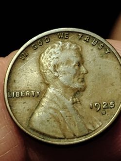 1925 D penny