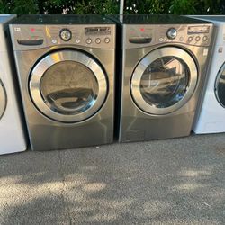 Washer And Dryer Stainles Steel 