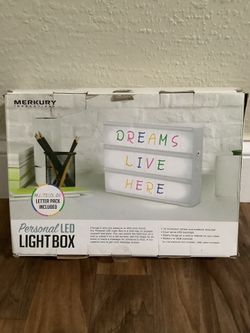 Letters Light Box