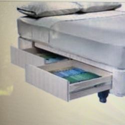 Queen Foundation With Storage Drawers 