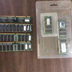 Computer Memory Ddr1 And Pc100 Sdram