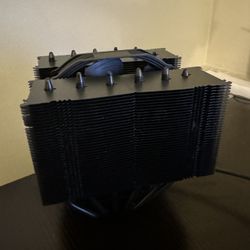 Noctua NH-D15S Premium Dual-Tower CPU Cooler with NF-A15 PWM 140mm Fan (Black)