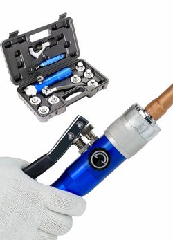 Kit de expansor de tubo hidráulico HVAC Herramienta de estampación 3/8-1-1/8 pulgadas CT-300 HVAC Technicians DIY Users Hydraulic Tube Expander Tool 7
