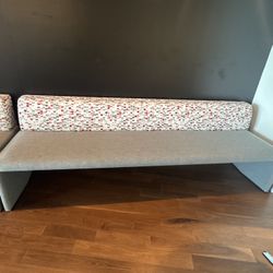 Custom Bench With Backrest 