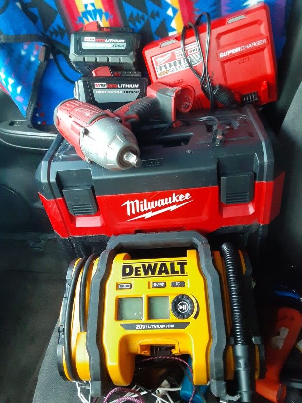 Milwakee And Dewalt