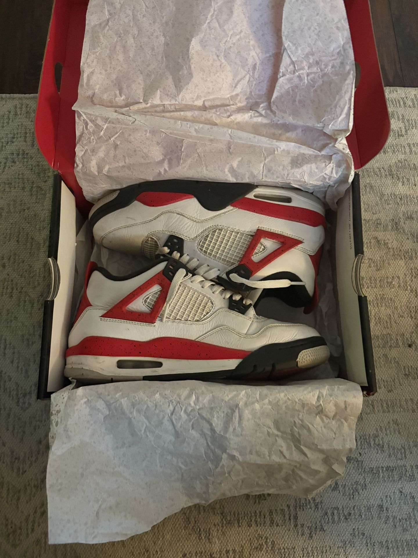 Jordan 4 red cement GS