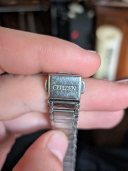 Citizen eco drive mother of pearl watch