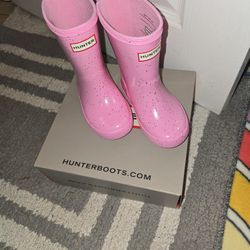 New Toddlers Size 7 Hunter Boots