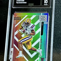 2021 Chronicles Draft Picks 💥 Ja’Marr Chase 💥 Status Rookie GMA 10 💎 Mint - Cincinnati Bengals