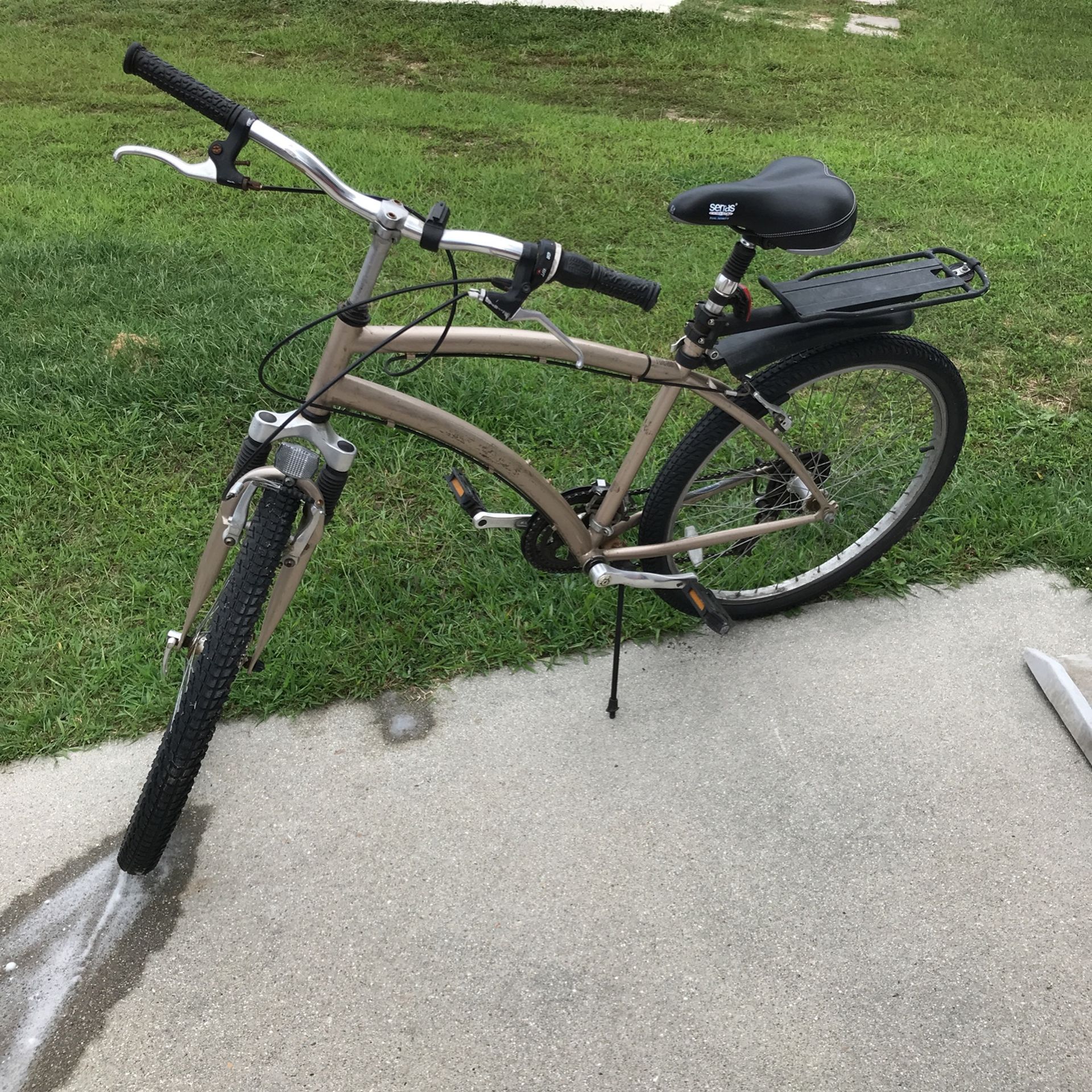 Landrider Auto Shift Bike With Back Seat