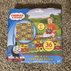 ABC & 123 Foam Cube Puzzle