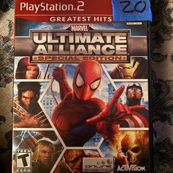Marvel ultimate alliance ps2