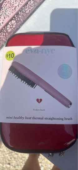 Eva NYC Mini Healthy Heat Thermal Straightening Brush