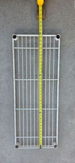 White metal racks only