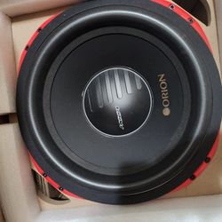 15  Orion Subwoofer 