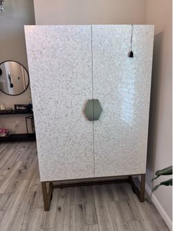 Lighted Liquor Cabinet