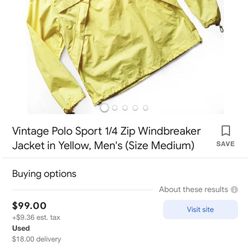 Vintage Mens Jacket Size m 60$