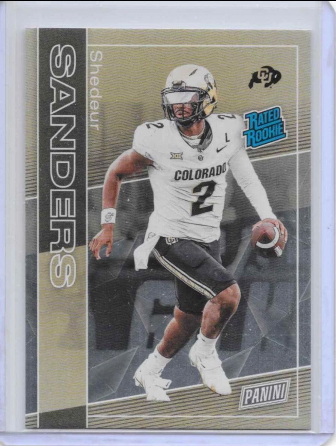 2025 PANINI NSCC SHEDEUR SANDERS SP DIAMOND PLATE FOIL RATED ROOKIE RR3