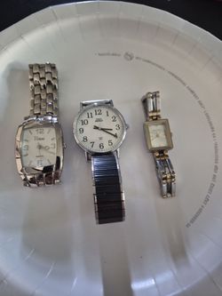 Lot of 3 Watches – Timex, Vivani, Anne Klein