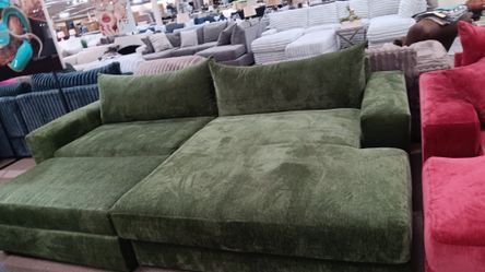 Green Sectional 