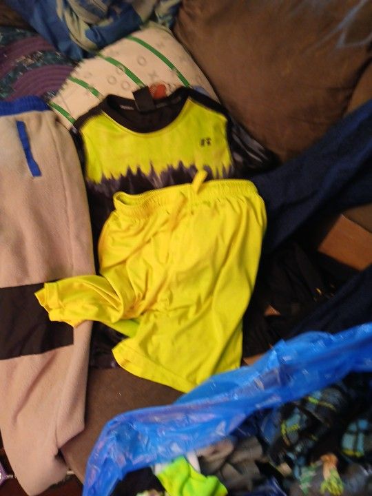 2 Bags Of Boys Clothes Size 14-16