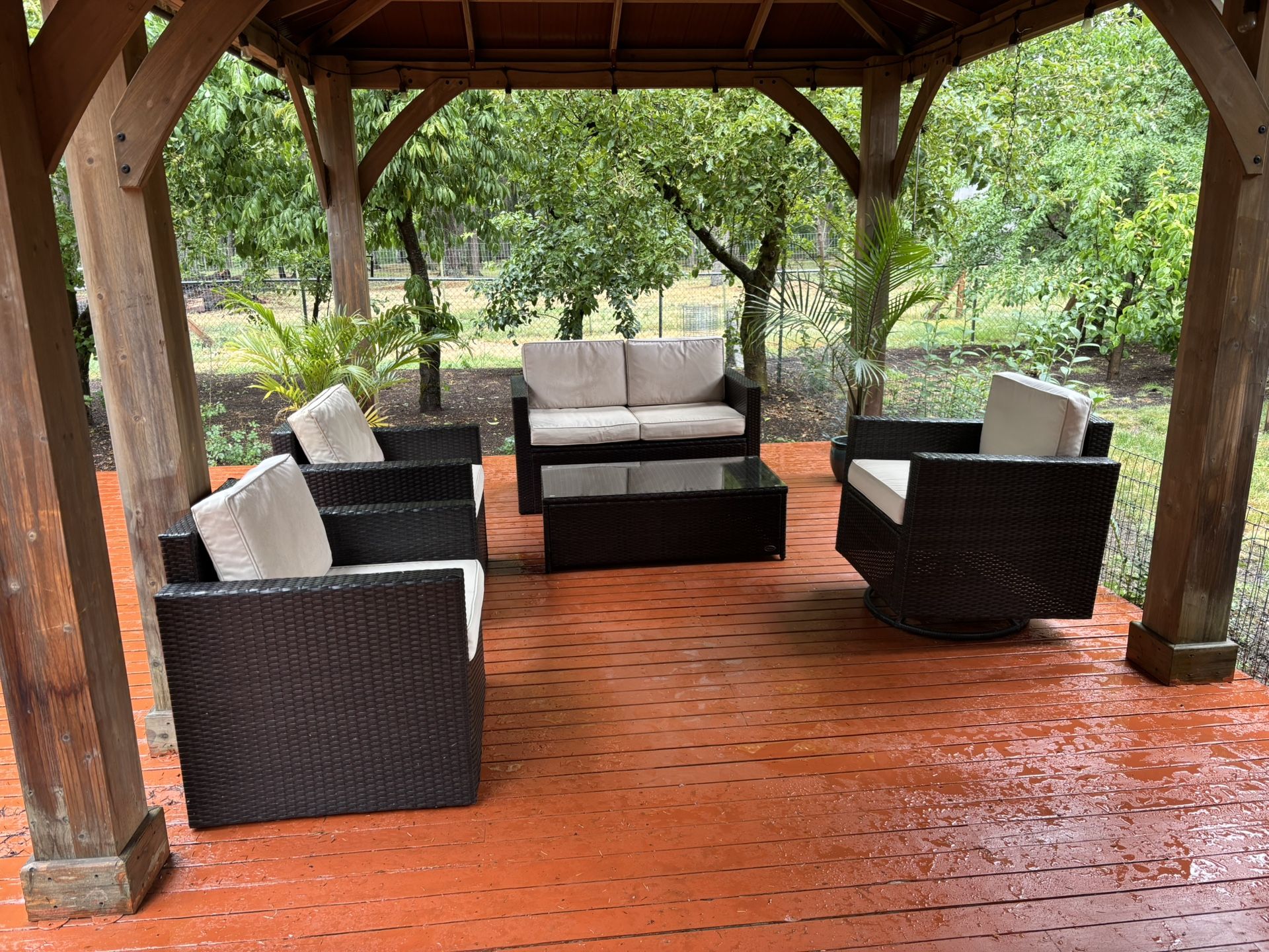 6 Piece Outdoor Patio Set