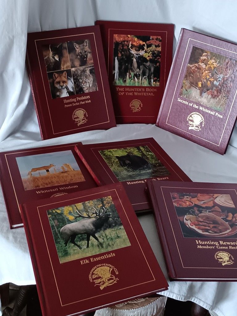 North American Hunting Club Books Lot Of 7