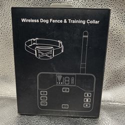 Bhcey Wireless Dog Fence and Training Collar, Adjustable Vibration And Shock