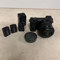Sony A6400 And 50mm F1.8 Lens 