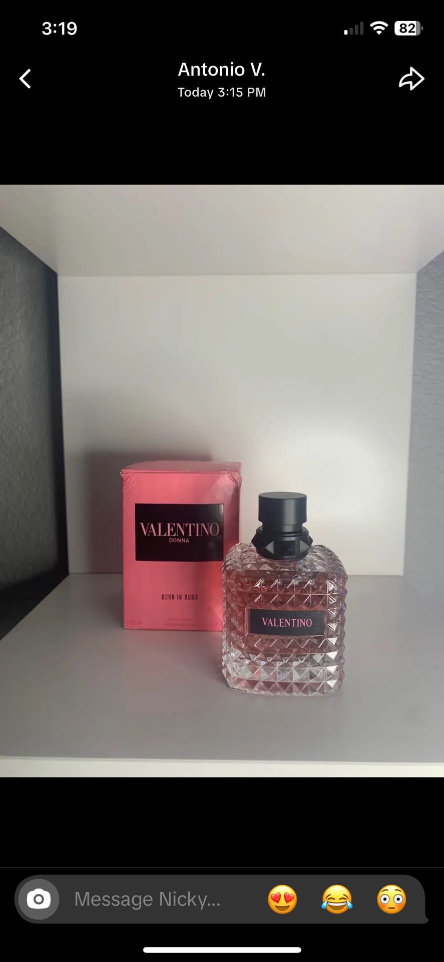 Valentino Donna Born in Roma- Pink and Black