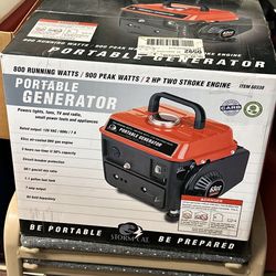 2 Stroke Generator Great For Camping Or Rv