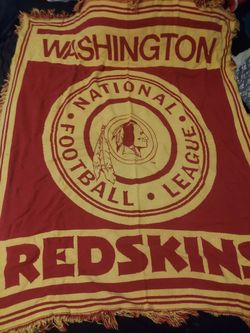 Washington Redskins blanket