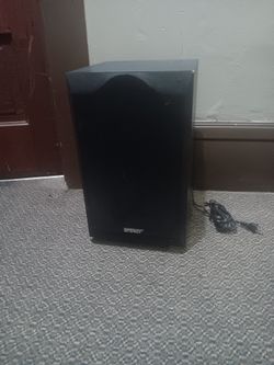 Energy 100 Watt 8 Inch Subwoofer Works Great