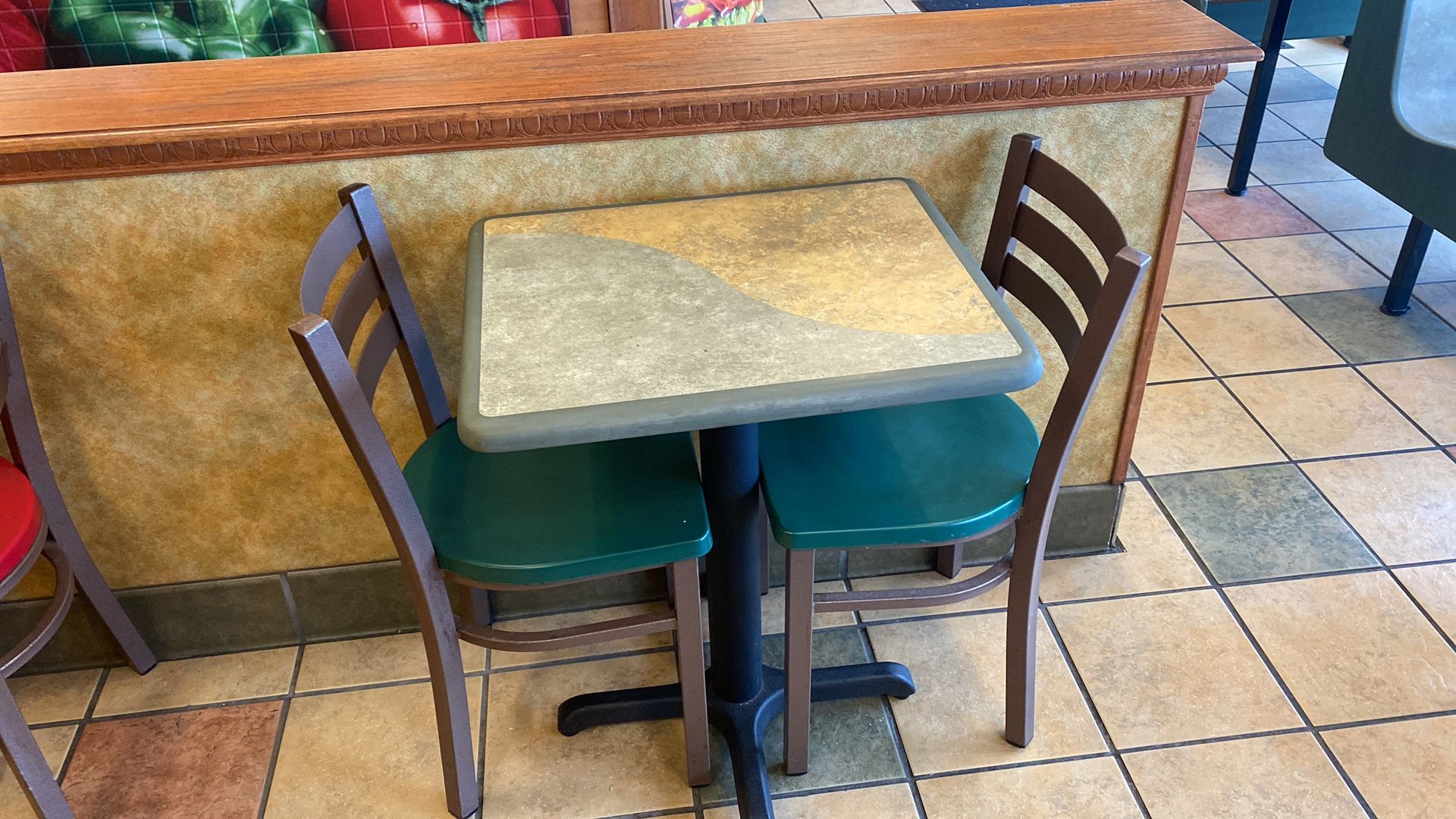 Table With 2 Chairs