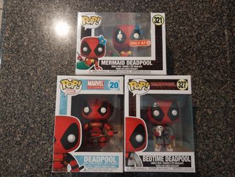Deadpool Funko Pop Lot