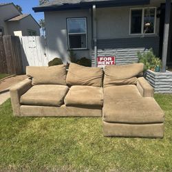 Crate & Barrel Pullout Couch