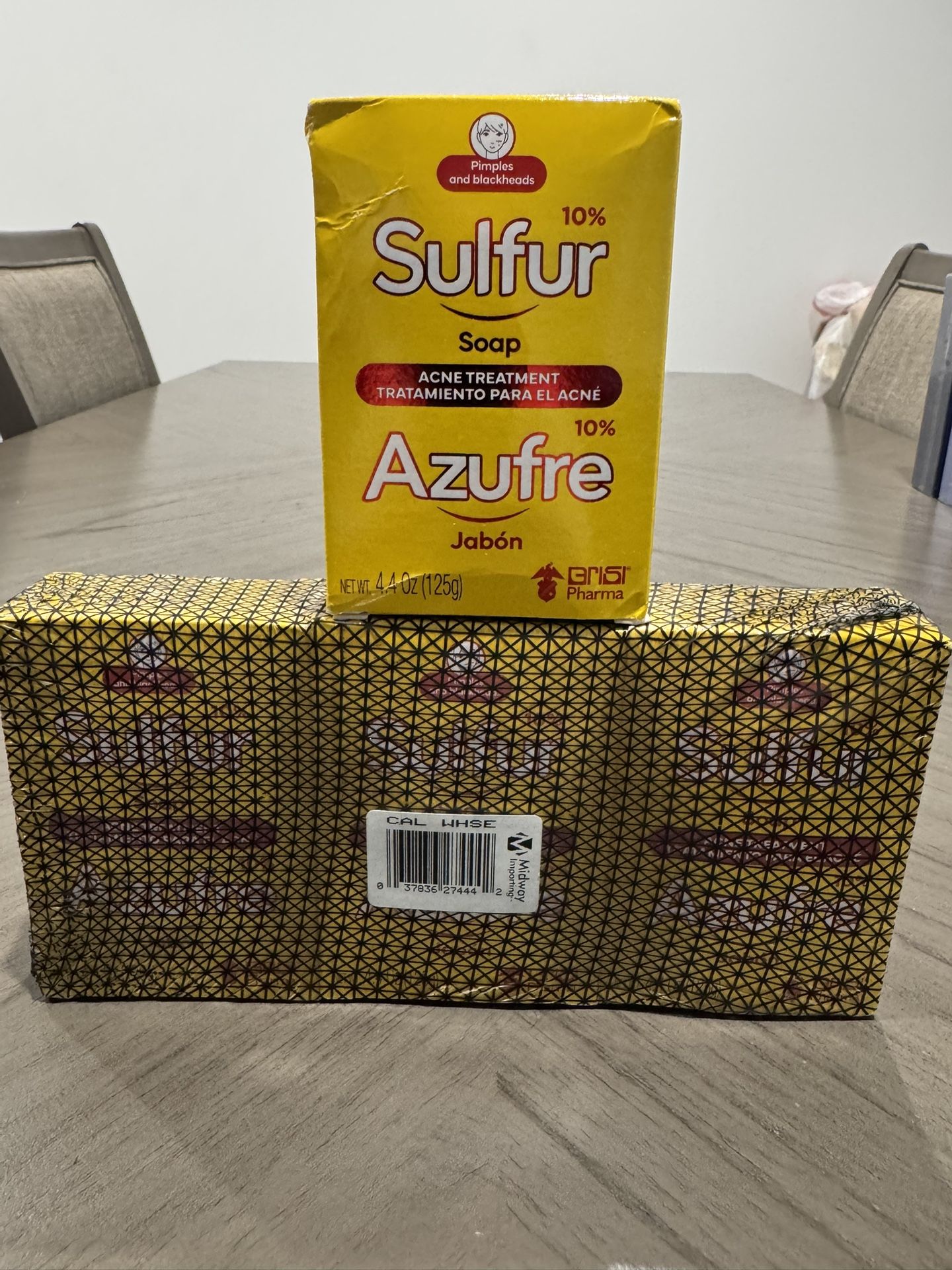 Jabón De Azufre Para Acné De 4.4oz