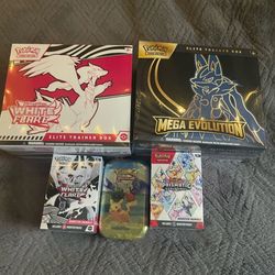 Pokemon cards sealed ETB