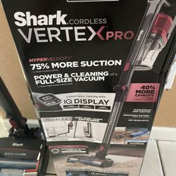Shark Cordless Vertex Pro Lightweight Cordless Stick Vacuum with DuoClean PowerFins, HEPA Fitler, Anti-Allergen Complete Seal, LED Headlights, For Car