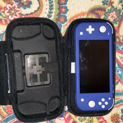 Nintendo Switch Lite With Case, Memory Card, And Box