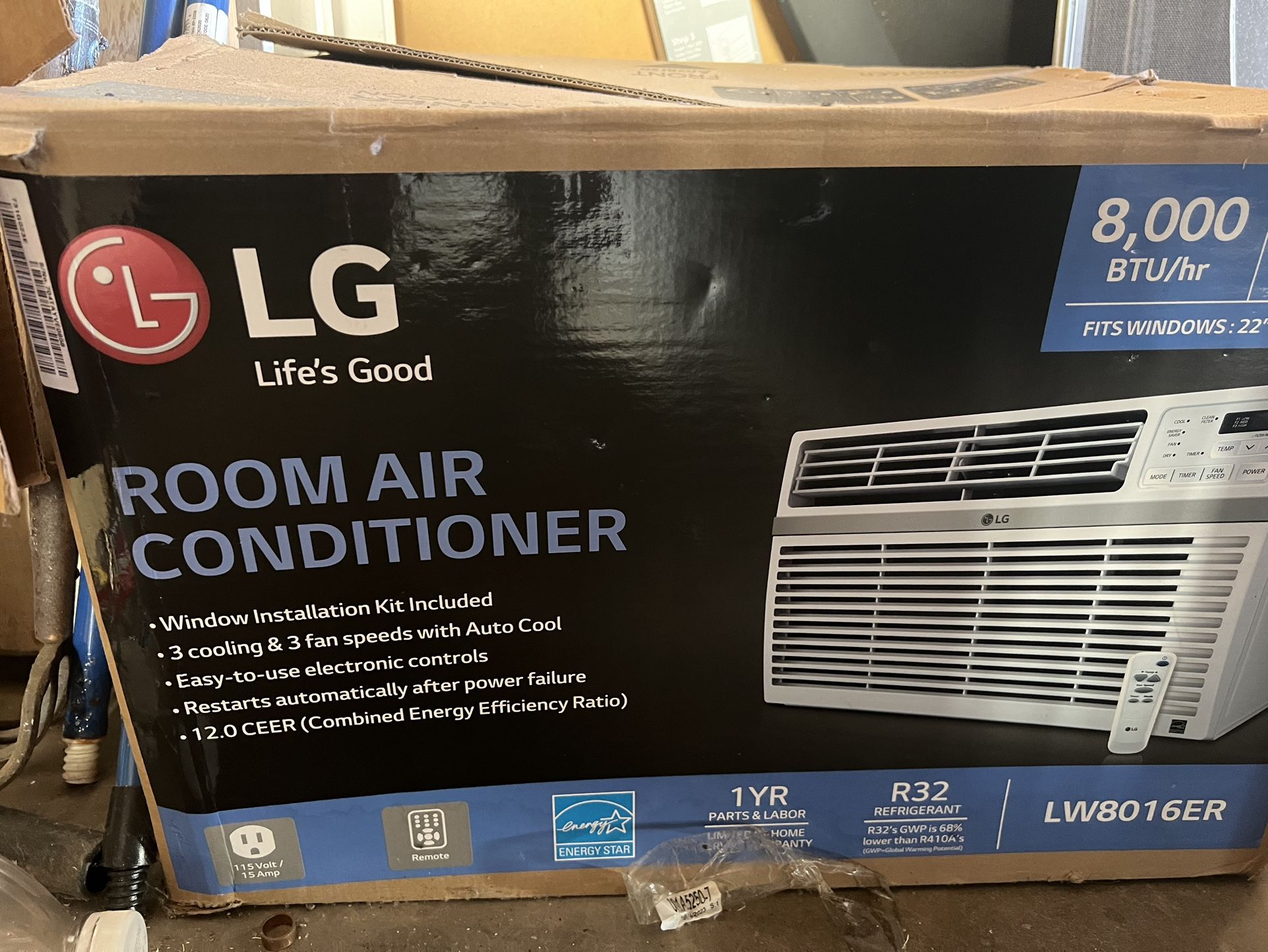 LG Room Air Conditioner AC 8000 BTU