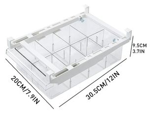 Refrigerator storage box/drawer. 