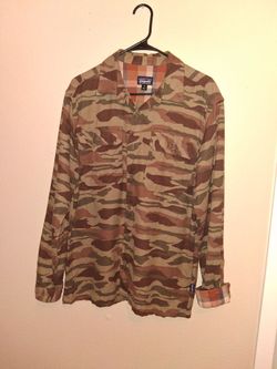 Camo Patagonia Button Down