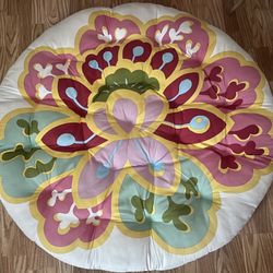Beautiful! 48" Boho Lotus Papasan Chair or Floor Cushion